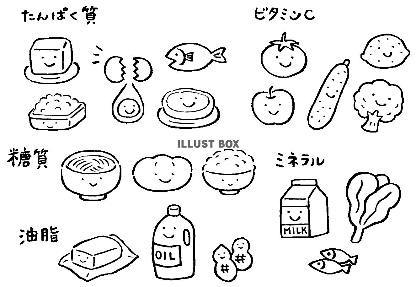 イラスト素材 食べ物 イラスト無料