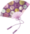 菊の花の扇子─紫