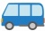 自動車08_11（ワゴン車・バン・青色）