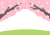 満開の桜の木フレーム