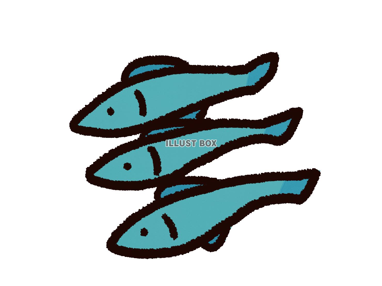 小魚 イラスト無料