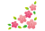 さくら コーナー飾り