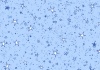 可愛く賑やかな星のテクスチャイラスト（A4）