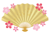 桜 扇フレーム