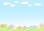 イースターと青空背景