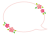 桜 吹き出し 枠タイプ