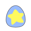 イースターの可愛い絵本風の様なシンプルイラスト（透過PNG）