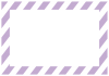 斜線柄フレーム〈紫１〉A4比率