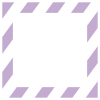 斜線柄フレーム〈紫１〉正方形