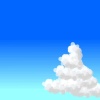 夏空のイラスト