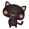 無料イラスト かぼちゃにゃんこがおー黒猫 Jpg