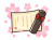 桜と卒業証書