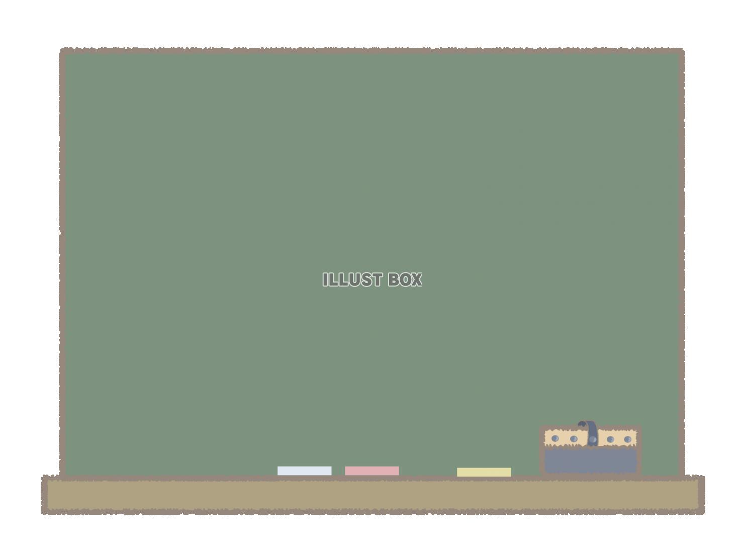 黒板のイラスト　線あり