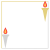 聖火トーチフレーム　透過png