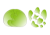 イラスト（キャベツ・レタス、ちぎる）