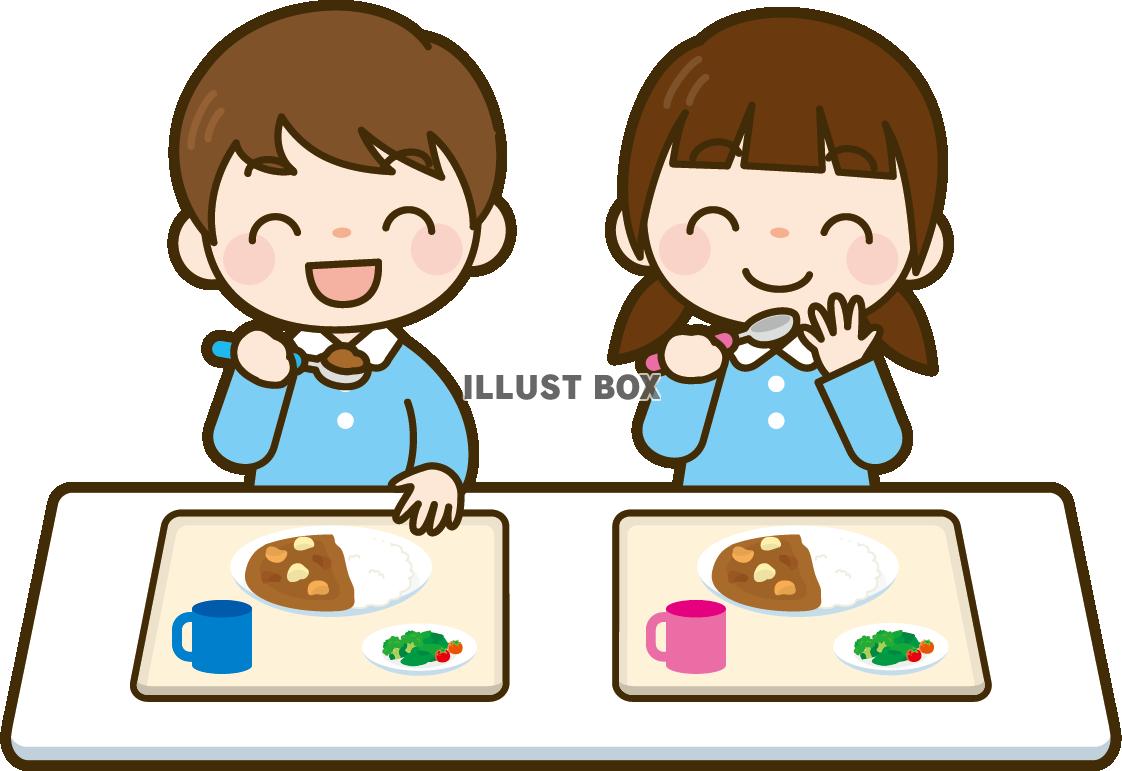 給食 イラスト無料