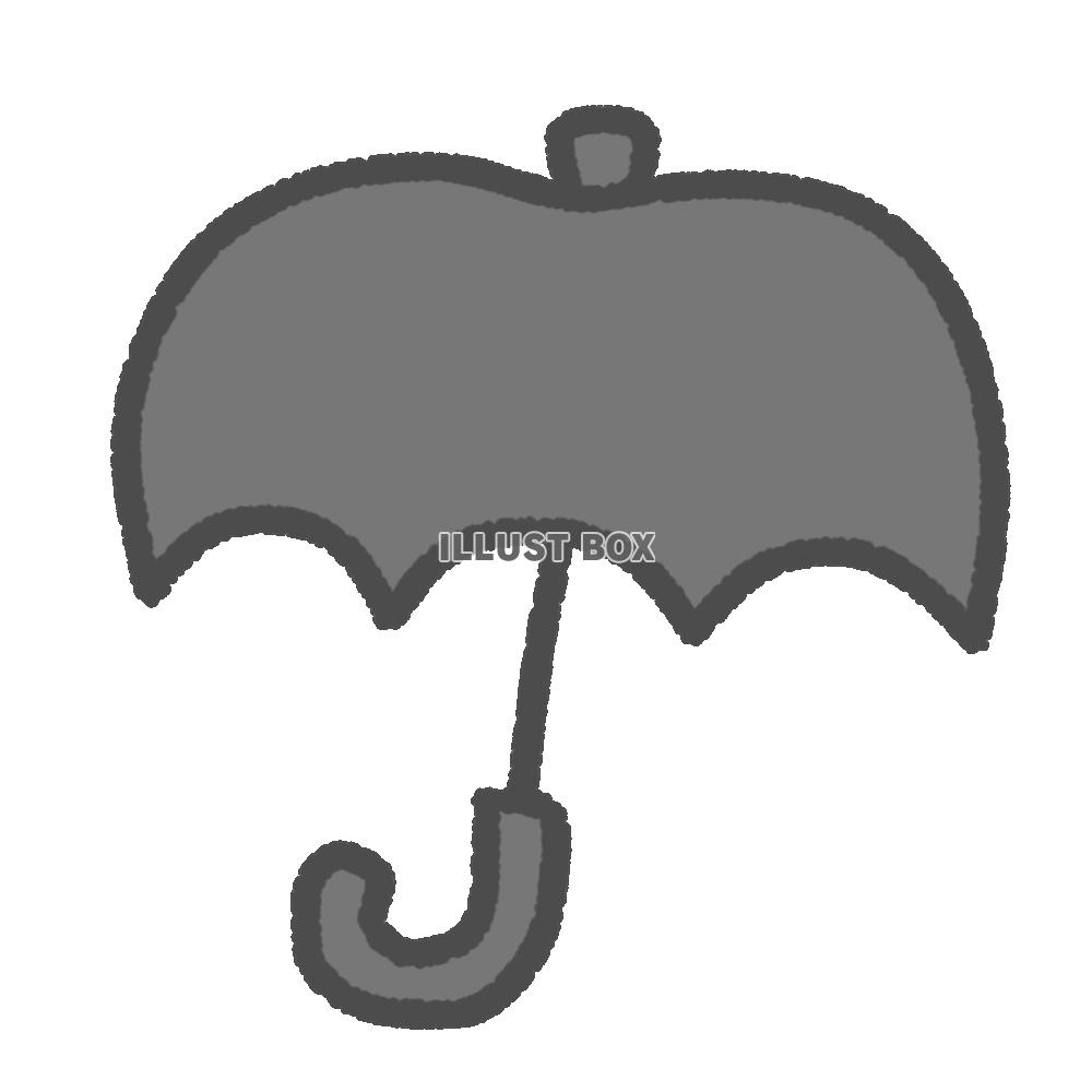 無料イラスト シンプルで可愛い傘のイラスト 透過png