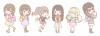 小学生女の子ライン