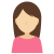 ペルソナ女性（ロングヘア）PNGは背景透過