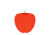 透過PNG・りんごのイラスト