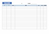 書き方が簡単な現金出納帳 エクセル・ワードのテンプレートが無料【科目・手書き対応