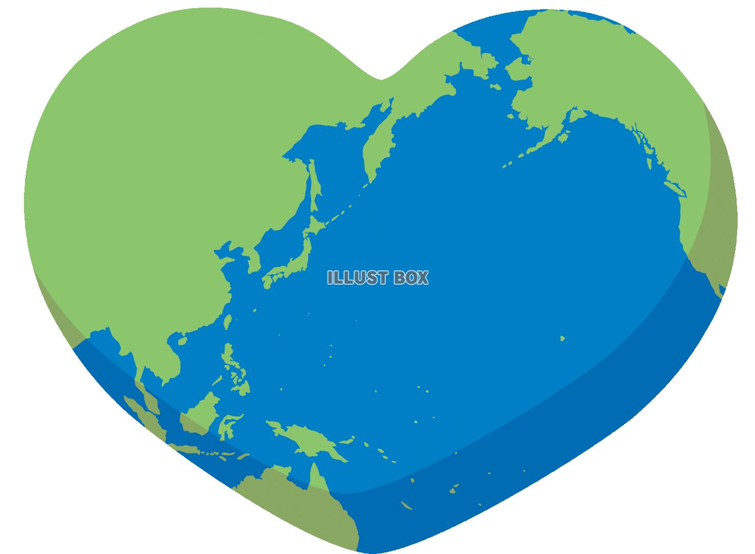 世界地図 イラスト無料