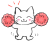 応援するネコさん２