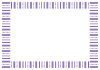 紫のポップなフレーム