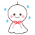 てるてる坊主・雨