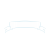 透過PNG・水色りぼん帯のイラスト・下