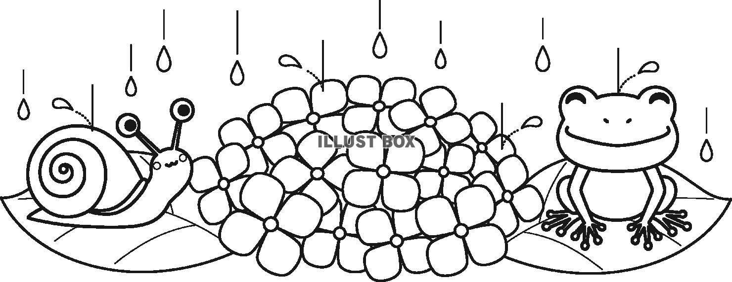 雨降り イラスト無料