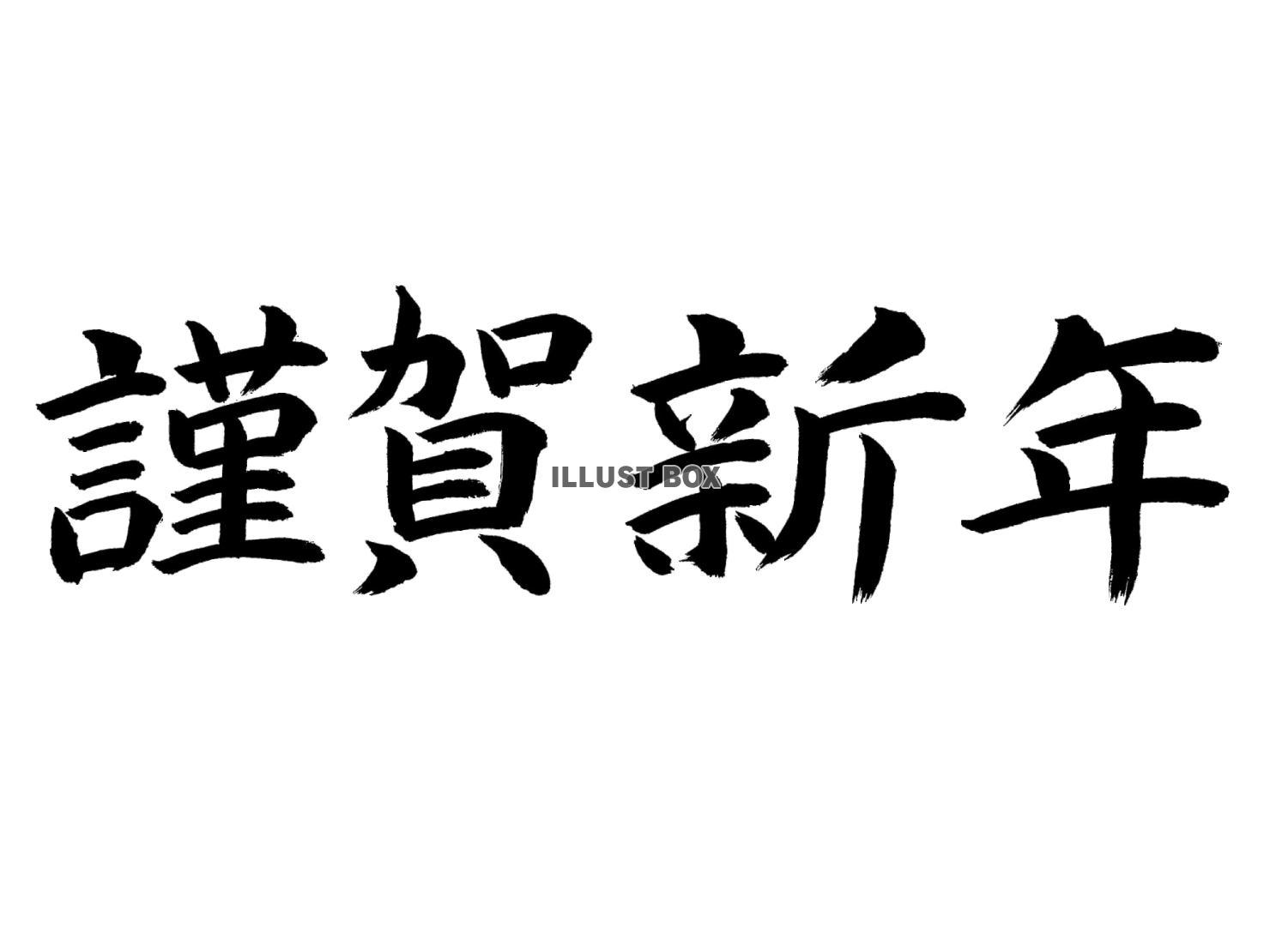 謹賀新年(キンガシンネン)