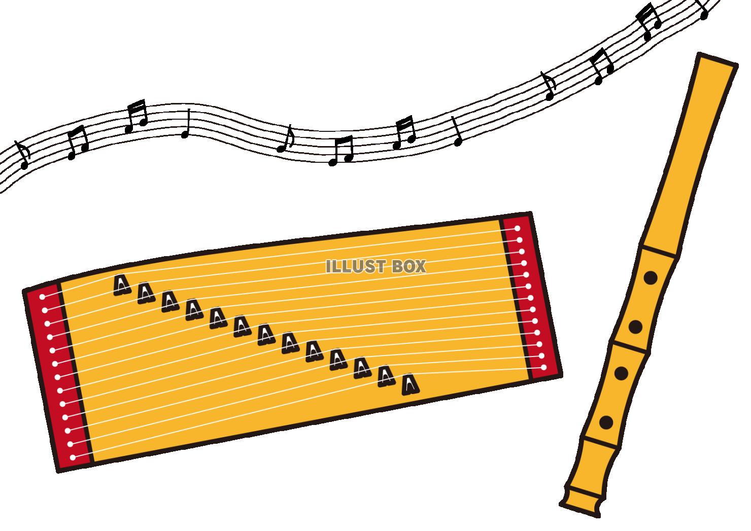 和楽器 イラスト無料