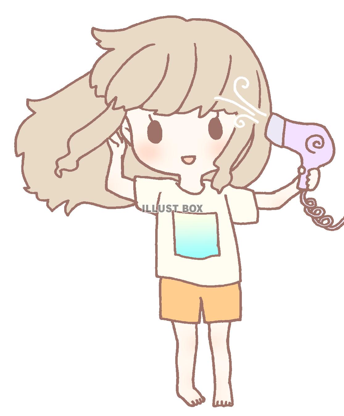 乾かす