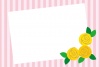 ストライプバラフレーム05【ピンク】