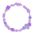 色鉛筆風の紫陽花の円フレーム