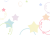 透過PNG・風船　星の枠フレーム