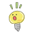 かわいい電球