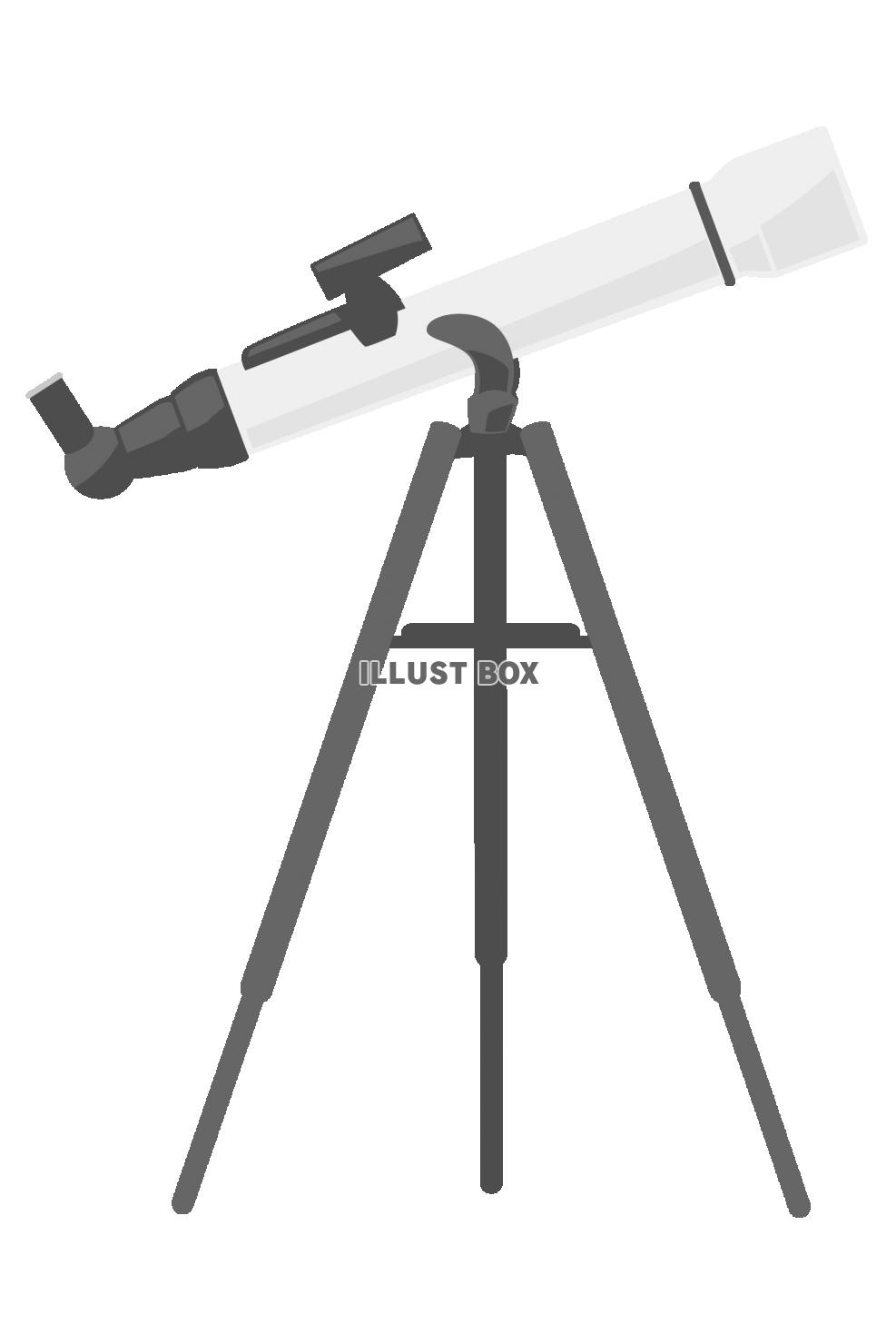 天体望遠鏡 イラスト無料