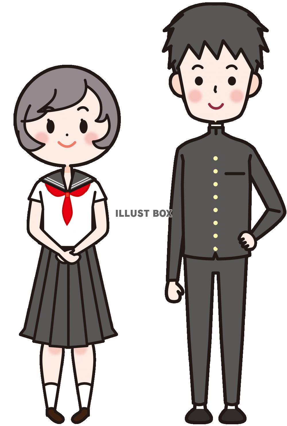 女の子と男の子 