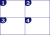 透過PNG・手順や方法の枠フレーム・青