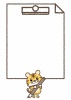 寅04_25（フレーム・書道・筆）