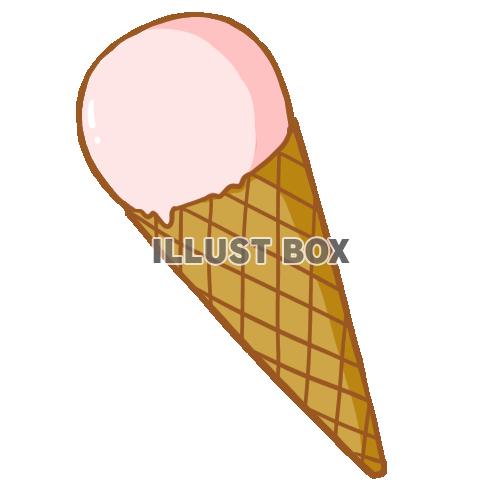 アイスクリーム（ピンク）