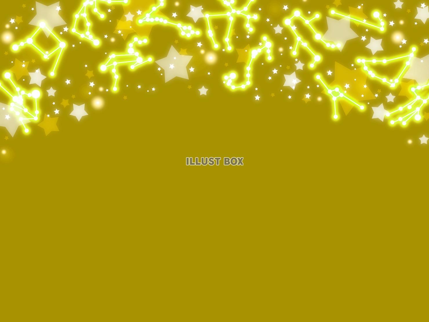 黄道十二星座の背景