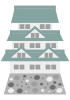 ２イラスト（日本の城・野面積）