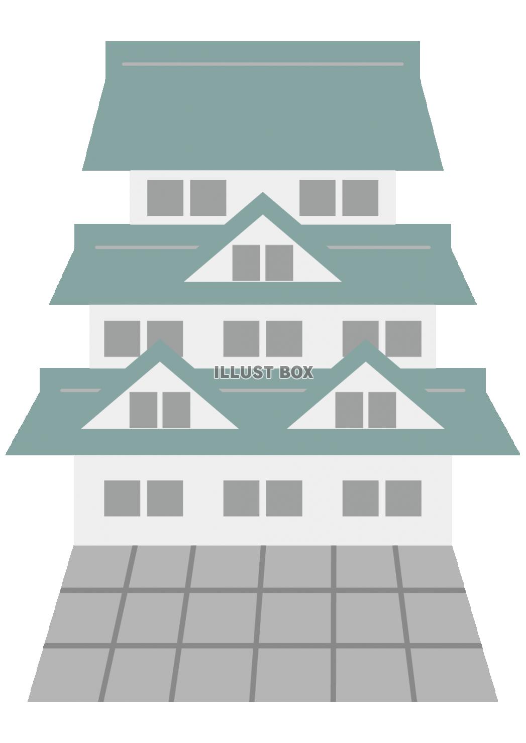 ４イラスト（日本の城・切込接）