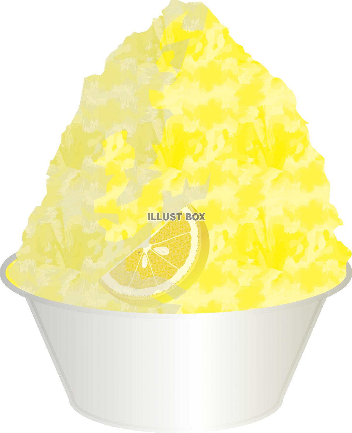 かき氷レモン