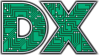 DX　デジタルのイメージロゴ 基板