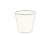 透過PNG・紙コップ　ごみ箱のイラスト