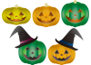 ハロウィンかぼちゃ５種